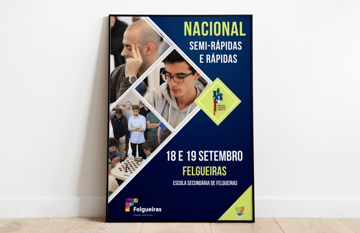 Felgueiras volta a receber o Campeonato Nacional de Semi-Rápidas de Xadrez  - Câmara Municipal de Felgueiras